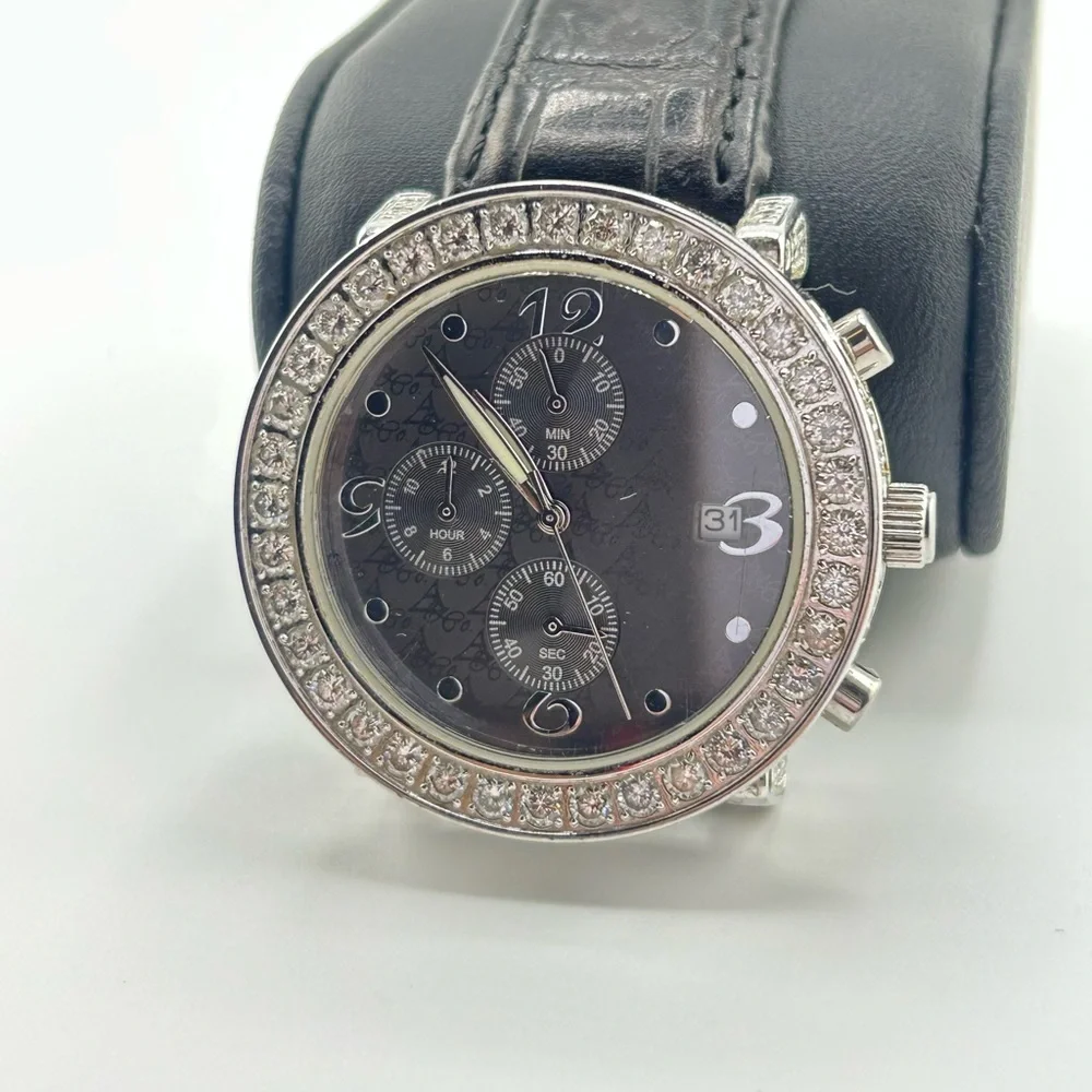 Avianne & Co. Svelte Diamond Unisex Watch 3.50 Ctw Dail $4k Watch #552